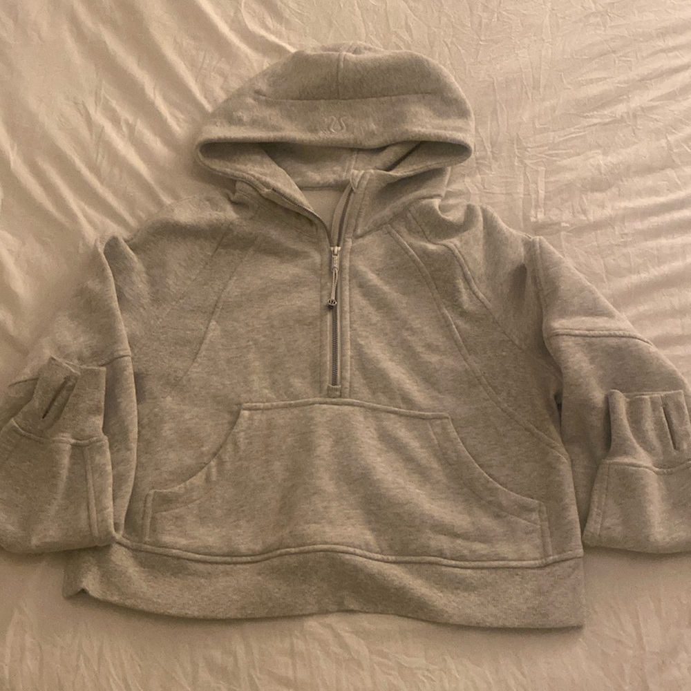 New lululemon quarter zip scuba hoodie